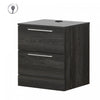 Step One Essential 2-Drawer Nightstand with 4 USB port Gray Oak - South Shore