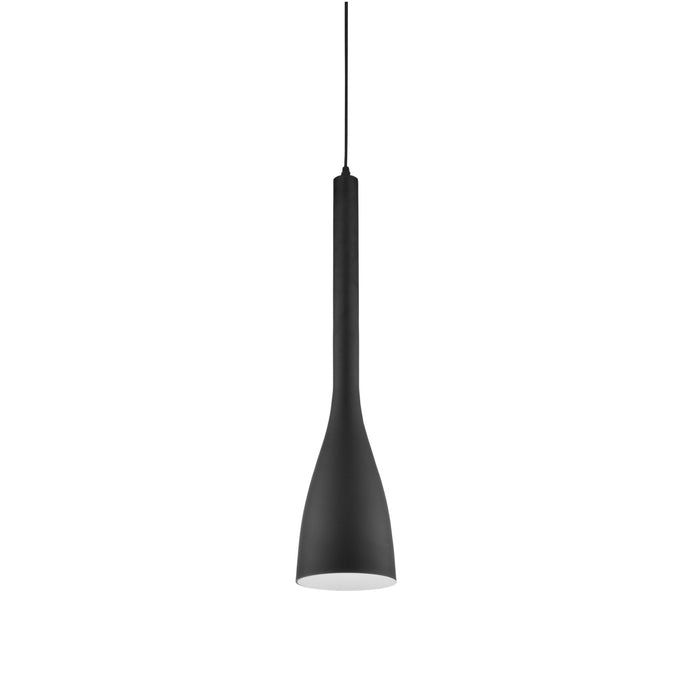 Dainolite Single Pendant Small Matte Black Finish Lamp