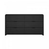 Grace Modern 60" Dresser in Black (6-Drawer) | Commode moderne Grace 60" en noir (6 tiroirs)