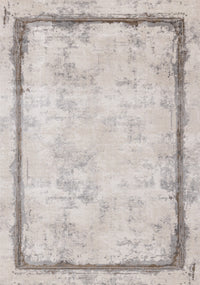 London Distressed Border Area Rug - 6'7