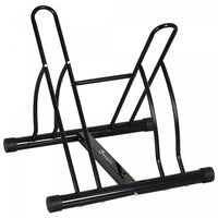 Soozier 2 Rack Bicycle Floor Stand, Bike Parking Garage