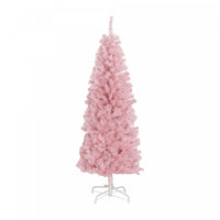 HOMCOM 5FT Artificial Christmas Tree with Automatic Open for Home Pink