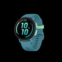 Garmin Bounce 2 Turquoise Kids Smartwatch - Active Tracker, Two-Way Communication, Weather Updates, Stopwatch Alarms, Assistance Feature, Family Challenges