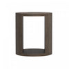 Alure Contemporary 20\" End Table in Walnut