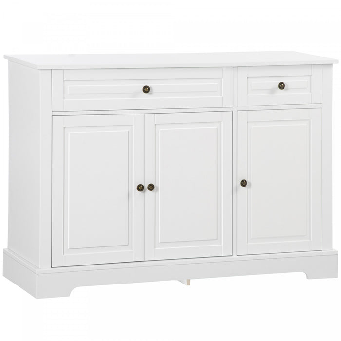 HOMCOM Sideboard Buffet Cabinet, Modern Kitchen Cabinet with 2 Drawers