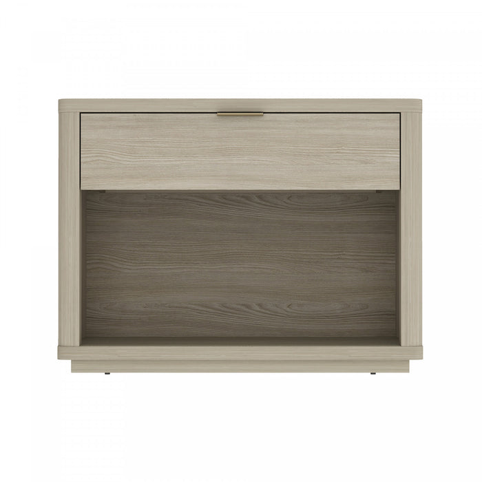 Evelyn Modern 32\" Nightstand in Natural (1-Drawer)