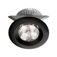 Dainolite Mpled 8 Pot Light Black Dimmable Lamp
