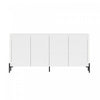 Abbey Modern 67\" Sideboard in White