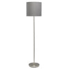 Harlan Contemporary Floor Lamp, Brushed Nickel & Silver, 57" | Harlan Lampadaire contemporain, Nickel brosse et Argent, 57 po H