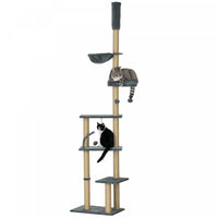 Pawhut floor To Ceiling Cat Tree, 90.5