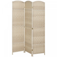 HOMCOM 6 Ft Folding Room Divider, Privacy Screen for Home Office Bedroom