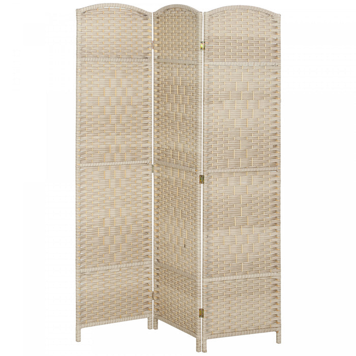 HOMCOM 6 Ft Folding Room Divider, Privacy Screen for Home Office Bedroom