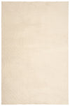 Somos Contemporary Cream Washable Rug 6'7\" x 9'0\" Indoor Area Rug