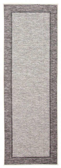 Brooks Grey Area Rug - 2'8\" x 8'2\"