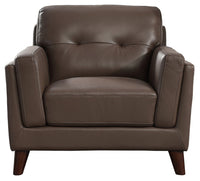 Hydeline Rowan Leather Chair - Brown