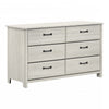 Ulysses 6-Drawer Dresser - Winter Oak