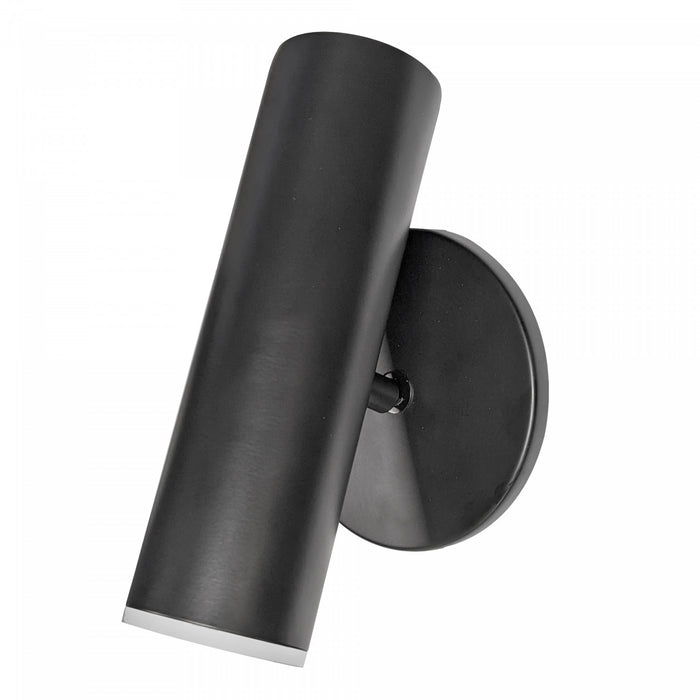 Dainolite Constance LED Wall Sconce 6w Matte Black Frosted Acrylic Diffuser Lamp