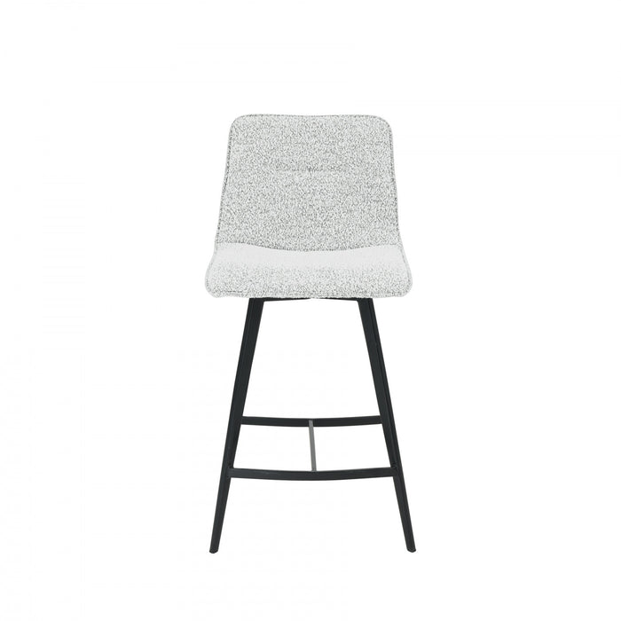 Corbin Light Grey Upholstered Bar Stool (Set of 2)