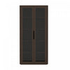 Rivington Modern 38\" Bookcase Cabinet in Walnut