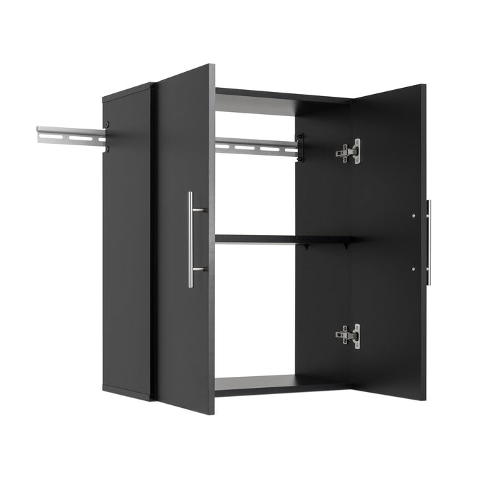 Hangups 24\" Upper Storage Cabinet - Black