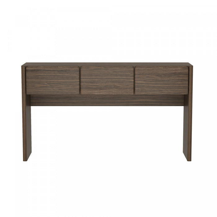 Linda Modern Console Table in Walnut Brown Hall Table