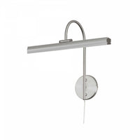 Dainolite Display/Exhibit Picture Light 24w Satin Chrome Finish Lamp