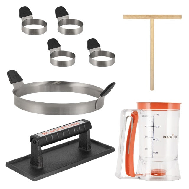 Blackstone Culinary Series Breakfast Kit - 8 Piece - 5324CA Griddle