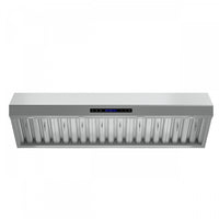 Forno Palazzo 60-Inch Wall Mounted Range Hood, Stainless Steel, Heavy Duty Baffle Filters- FRHWM5030-60 