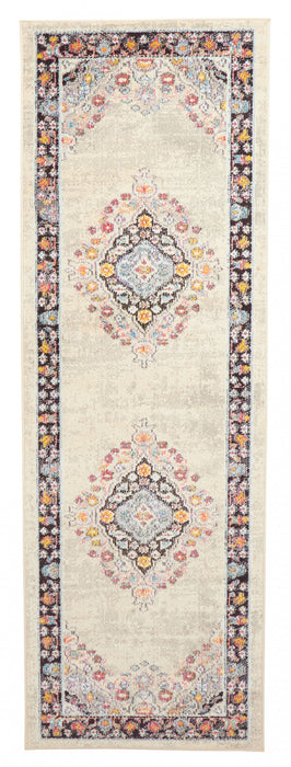 Lea Ivory Rug 2'8\" x 8'2\"