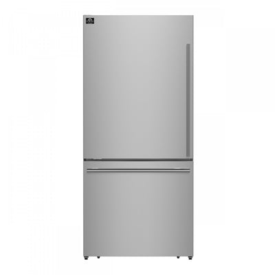 Forno Milano Espresso 31 Inch Bottom Freezer, Stainless Steel, 17.2 cu.ft. - FFFFD1786-31S | Refrigerateur Milano Espresso de 31 po avec congelateur inferieur, acier inoxydable, 17,2 pi³ – FFFFD1786-31S