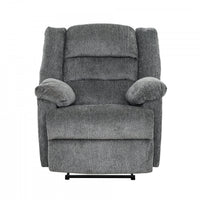 Weston 35 in. Upholstered Power Recliner Chair - Grey 