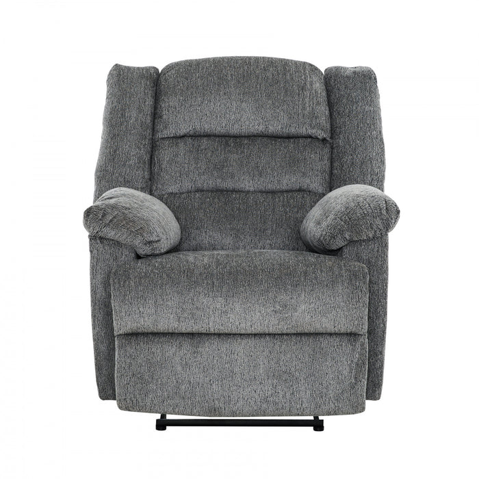 Weston 35 in. Upholstered Power Recliner Chair - Grey