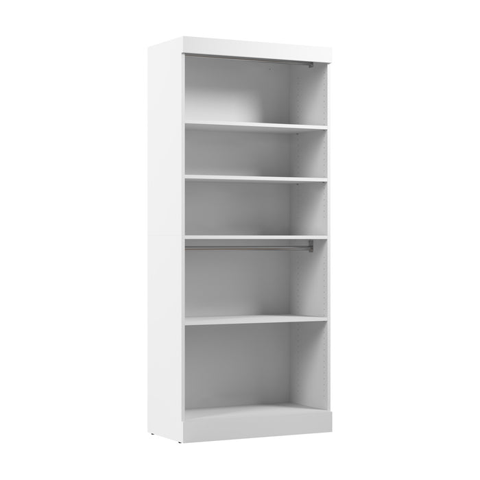 Bestar Pur 36 W Closet Organizer - White