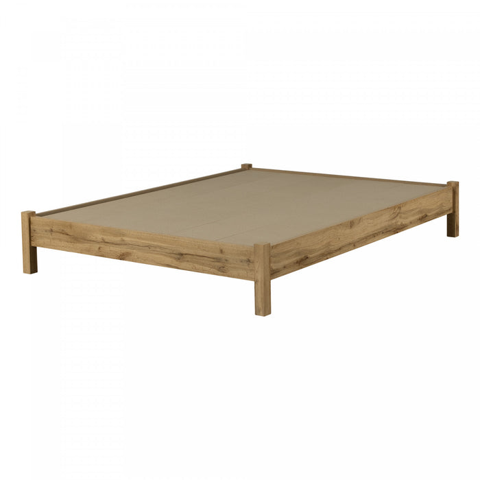 Step One Essential Queen Platform Bed - Nordik Oak 