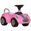 Qaba Baby Car, Push Car With Music, Horn, Light, Foot To Floor Sliding Ride On Car For Toddlers, Pink