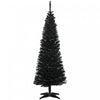 Homcom Pencil Christmas Tree, Slim Xmas Tree With Realistic Branches