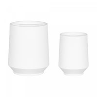 Dalya 2-Piece Planter - White