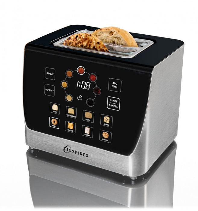 Inspirex Interactive Touchscreen Stainless Steel Automatic Toaster - XTOSAT2SS6A