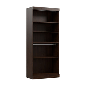 Bestar Pur 36 W Closet Organizer - Chocolate