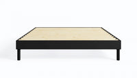 Smart Base Essential Twin Metal Platform Bed Frame - Black 