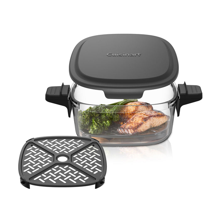 Cuisinart 4-Quart Clear Glass Basket Air Fryer - AFC-4C