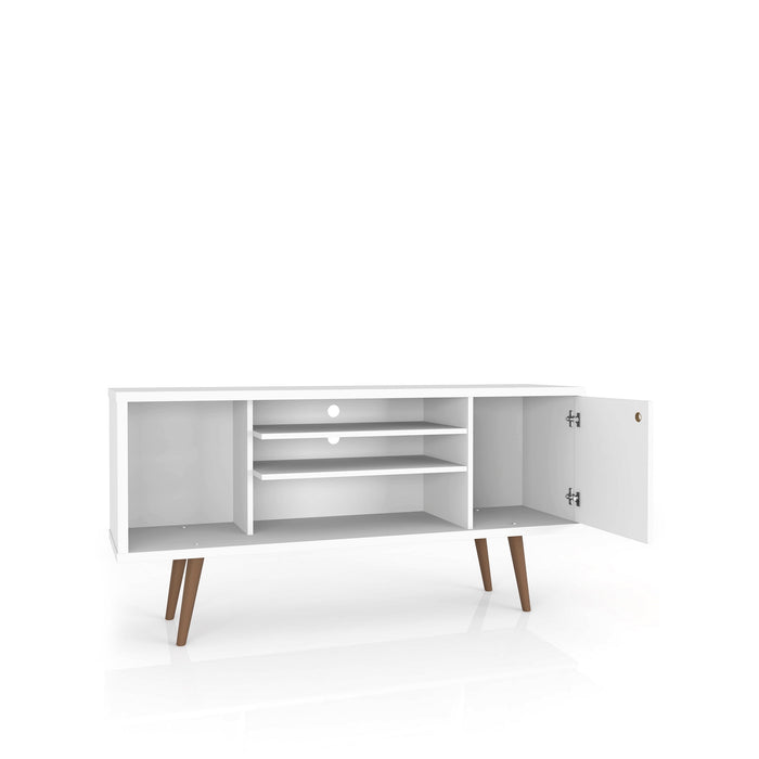 Manhattan Comfort Liberty 53.14\" Mid-Century Modern TV Stand 