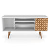 Manhattan Comfort Liberty 53.14\" Mid-Century Modern TV Stand 
