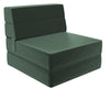 Novogratz The Flower Velour Modular Chair & Lounger - Green