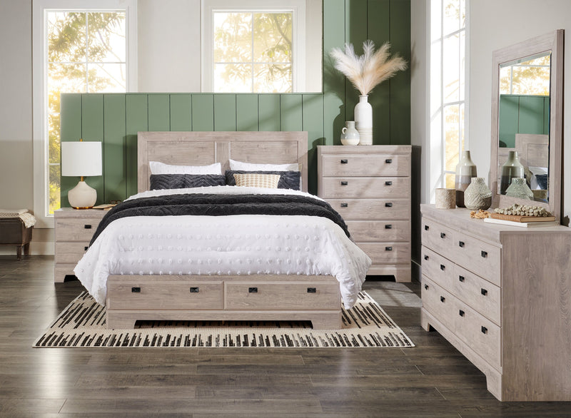 Yorkdale Bedroom Dresser Mirror, Made in Canada - White