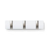 Umbra 3 Flip Wall-Mounted Hooks - White