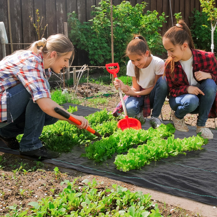 Outsunny 6.5ft x 164ft Weed Barrier, Landscape Fabric, for Greenhouse Yard Garden Weed Control, Heavy-Duty & Easy Setup, 4.6oz