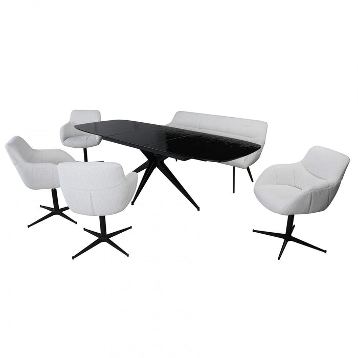 Trevin 6-Piece Extendable Dining Set (Seats 6)