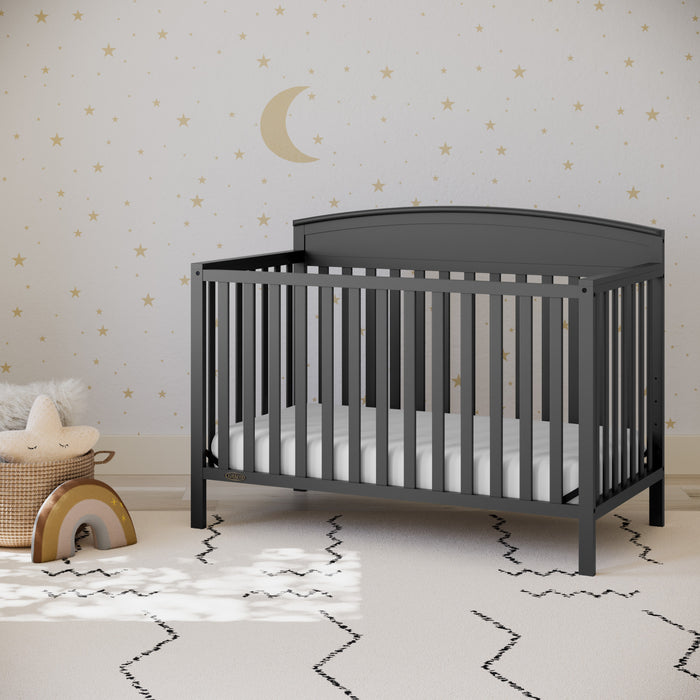 Graco Benton 5-in-1 Convertible Crib - Gray