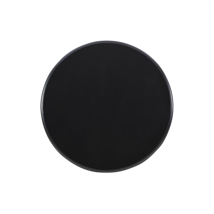 Adeline Round Accent Table - Black